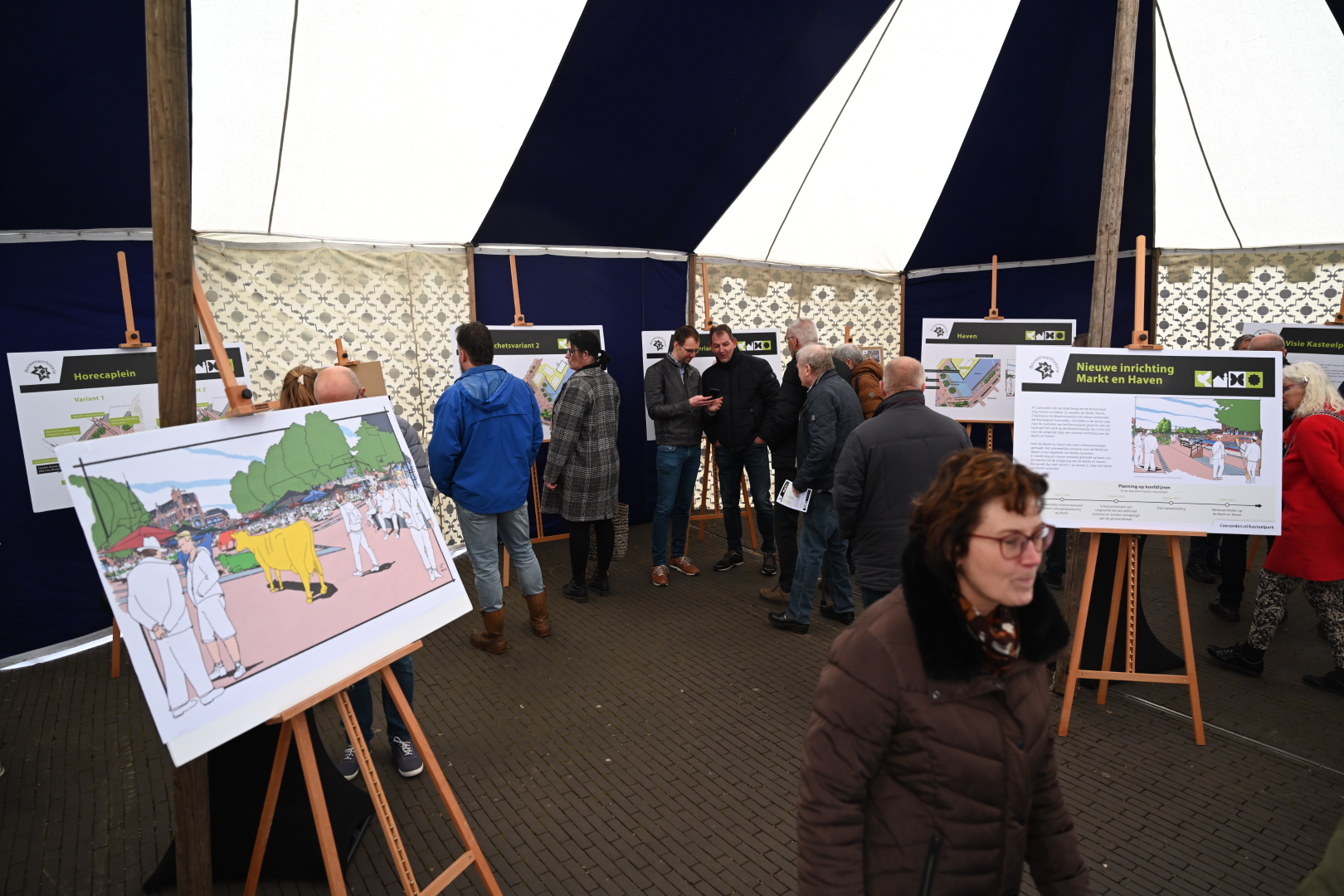 ZO!34 Inwoners Coevorden praten mee over nieuwe inrichting markt en haven